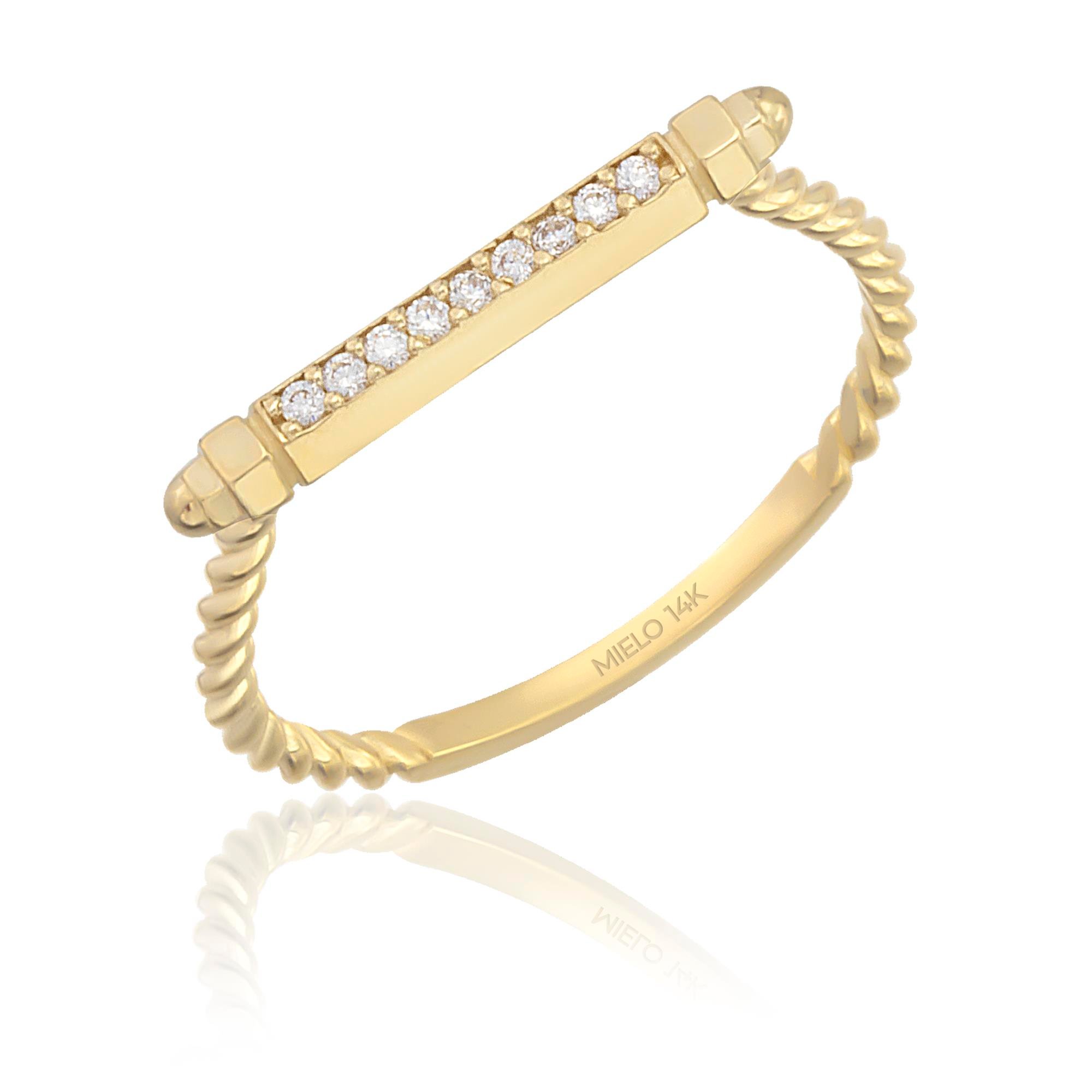 14 Ayar Altın Yüzük