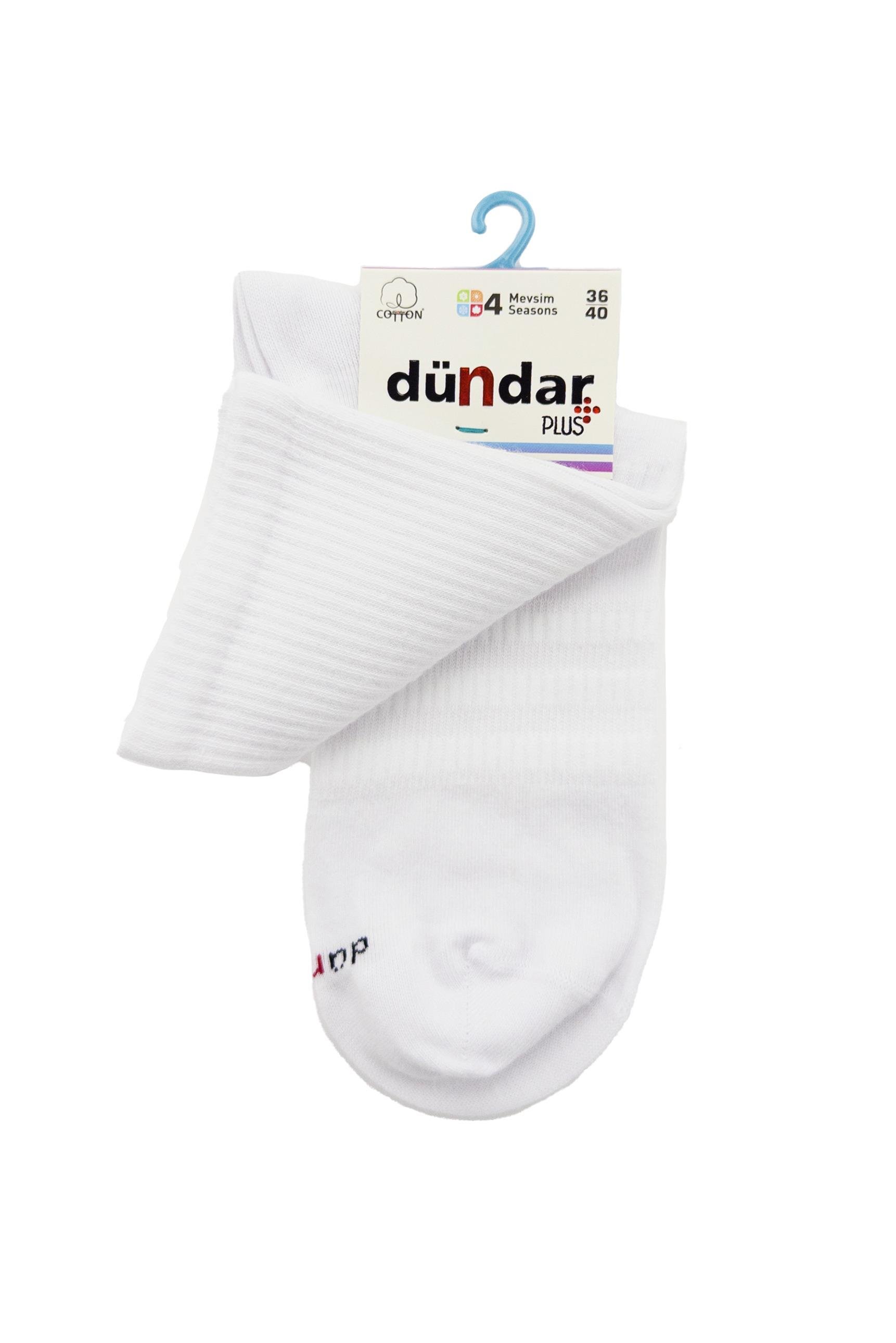 4 Mevsim 12'li Unisex Pamuklu Sports Çorap 36-40