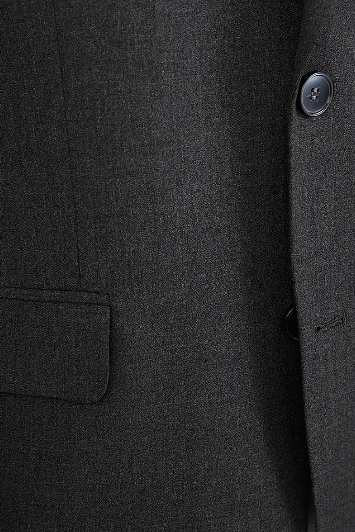 Antrasit Comfort Fit 6 Drop Takım Elbise