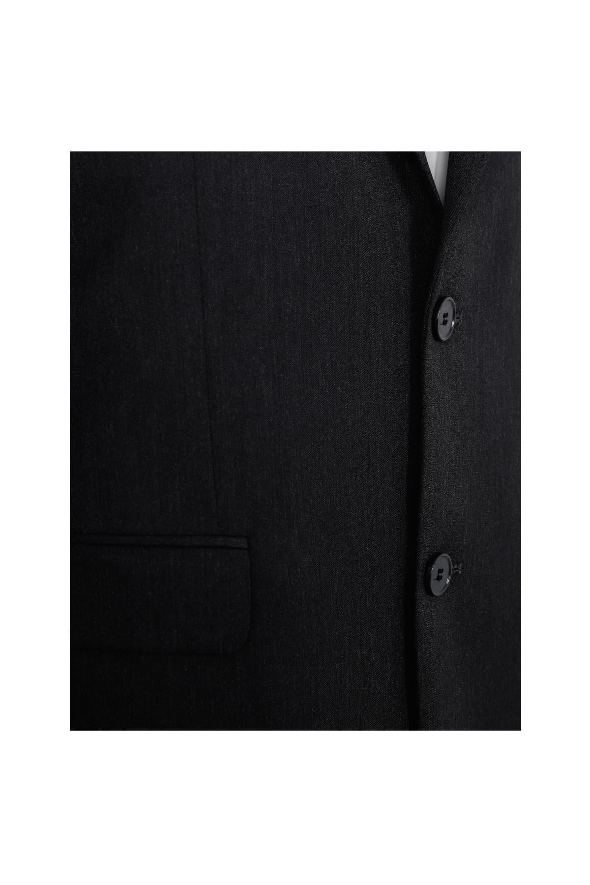 Antrasit Comfort Fit 6 Drop Takım Elbise