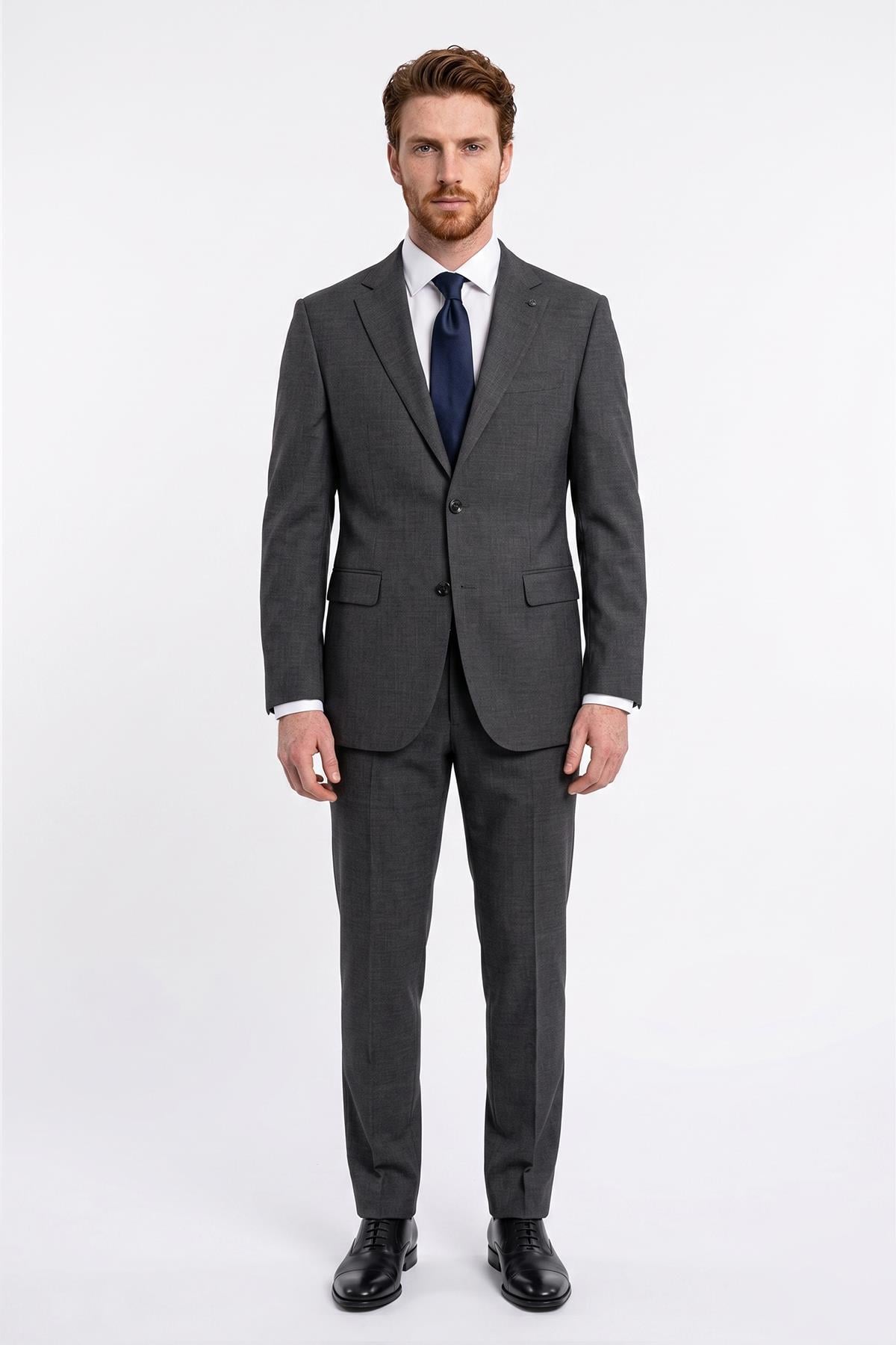 ANTRASİT Comfort Fit 6 Drop Takım Elbise