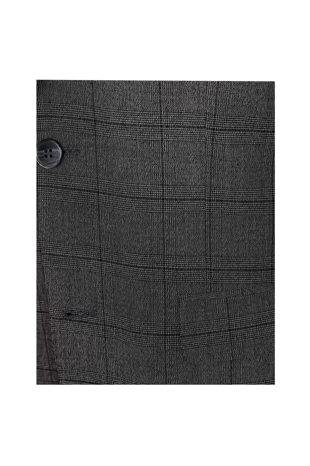 ANTRASİT Comfort Fit 6 Drop Takım Elbise