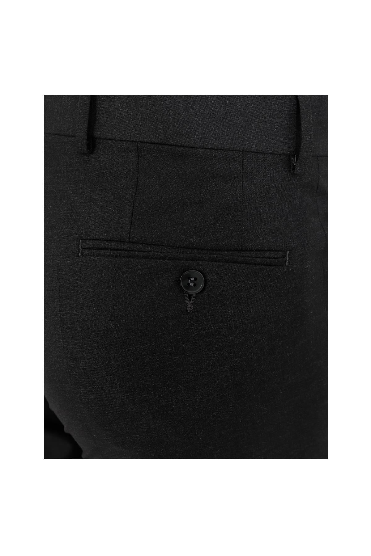 Antrasit Comfort Fit,Klasik Pantolon