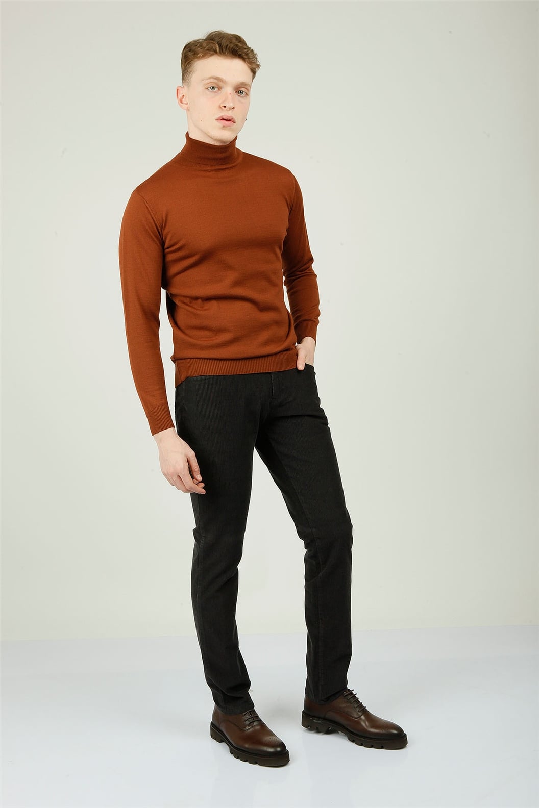 Antrasit Slim Fit 5 Cep Pantolon