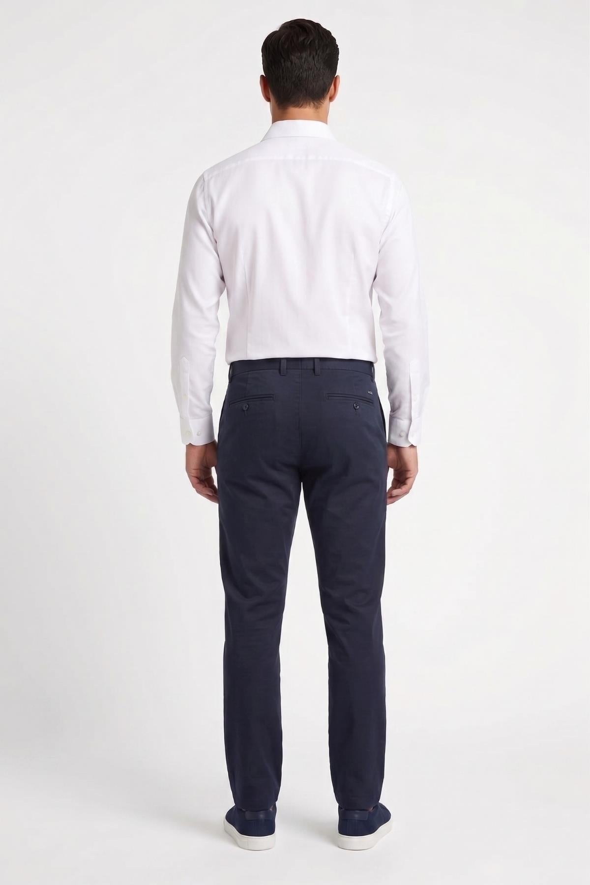 ANTRASİT Slim Fit Chino Pantolon