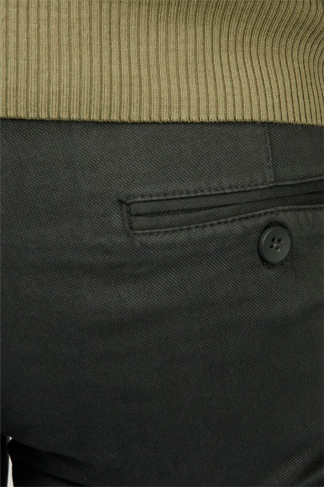 Antrasit Slim Fit Chino Pantolon