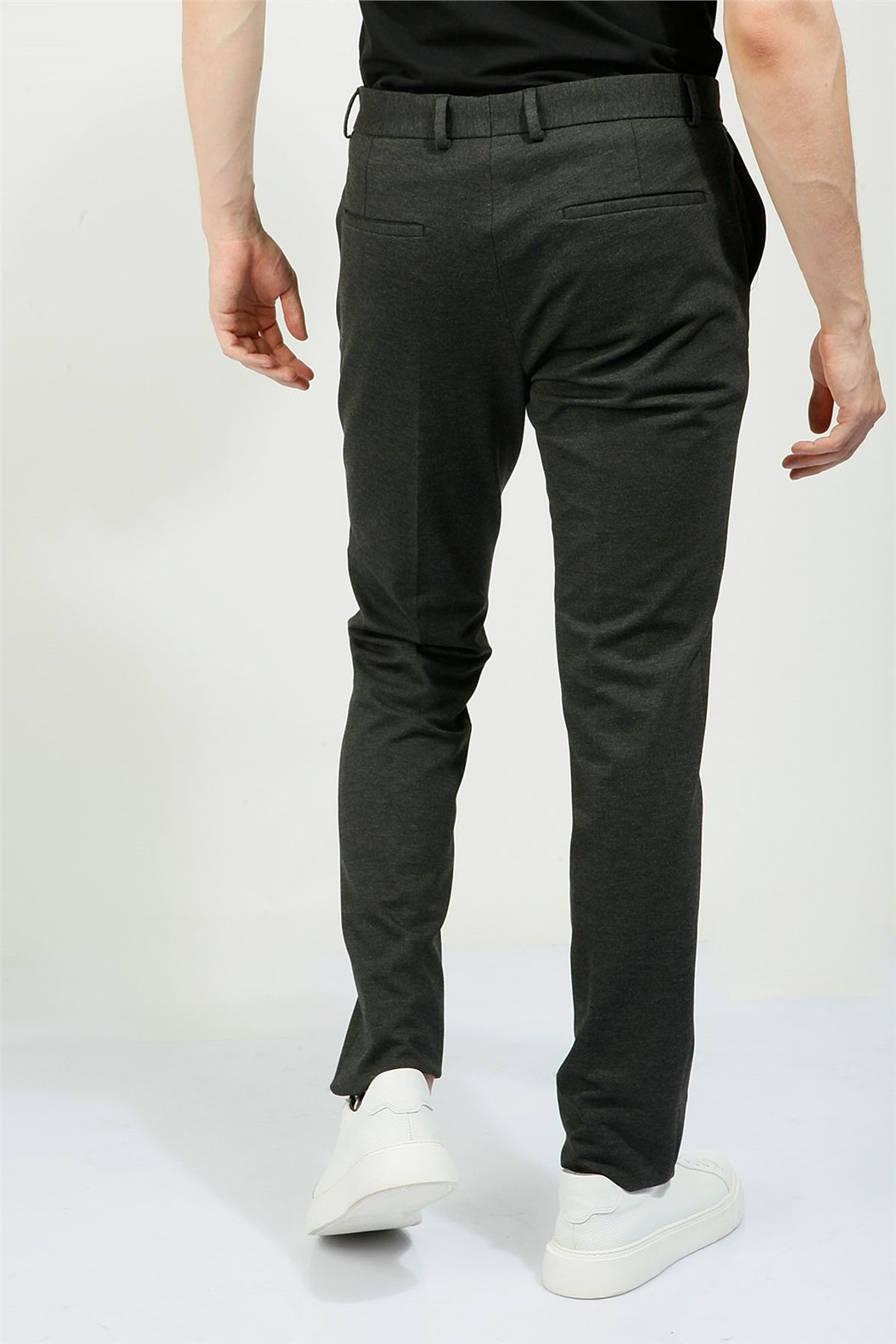 Antrasit Slim Fit Jogger Pantolon