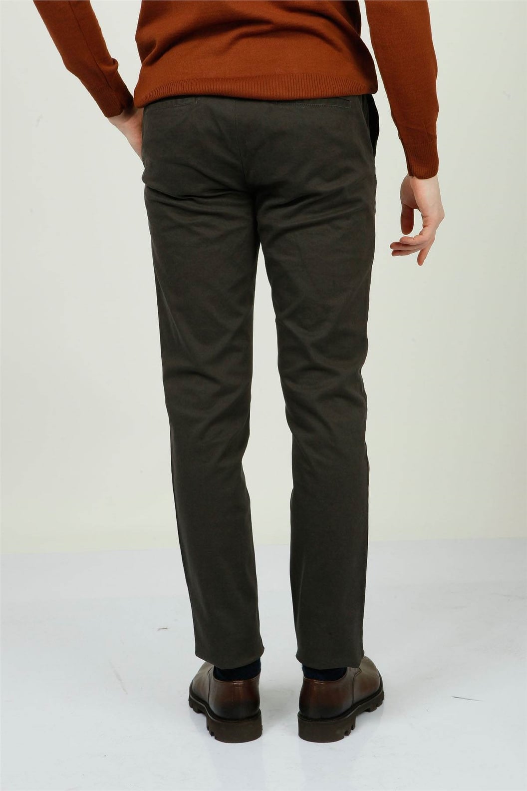 Antrasit Slim Fit Lastikli Pantolon