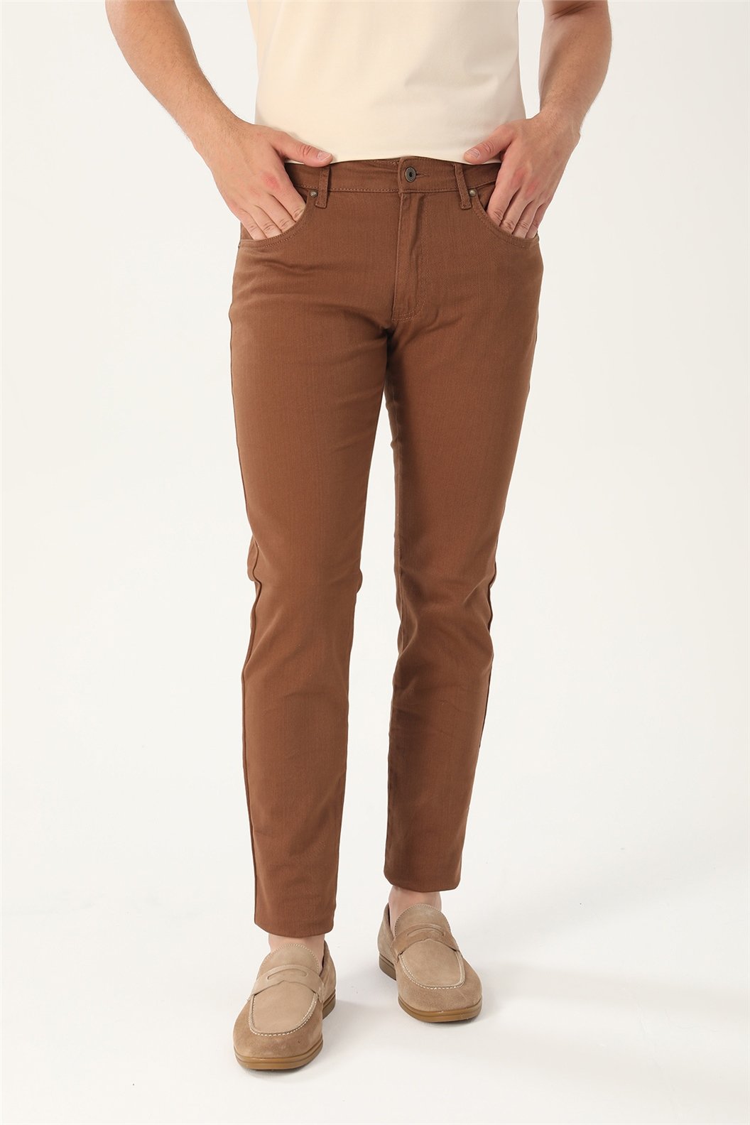 Bakır Comfort Fit 5 Cep Pantolon