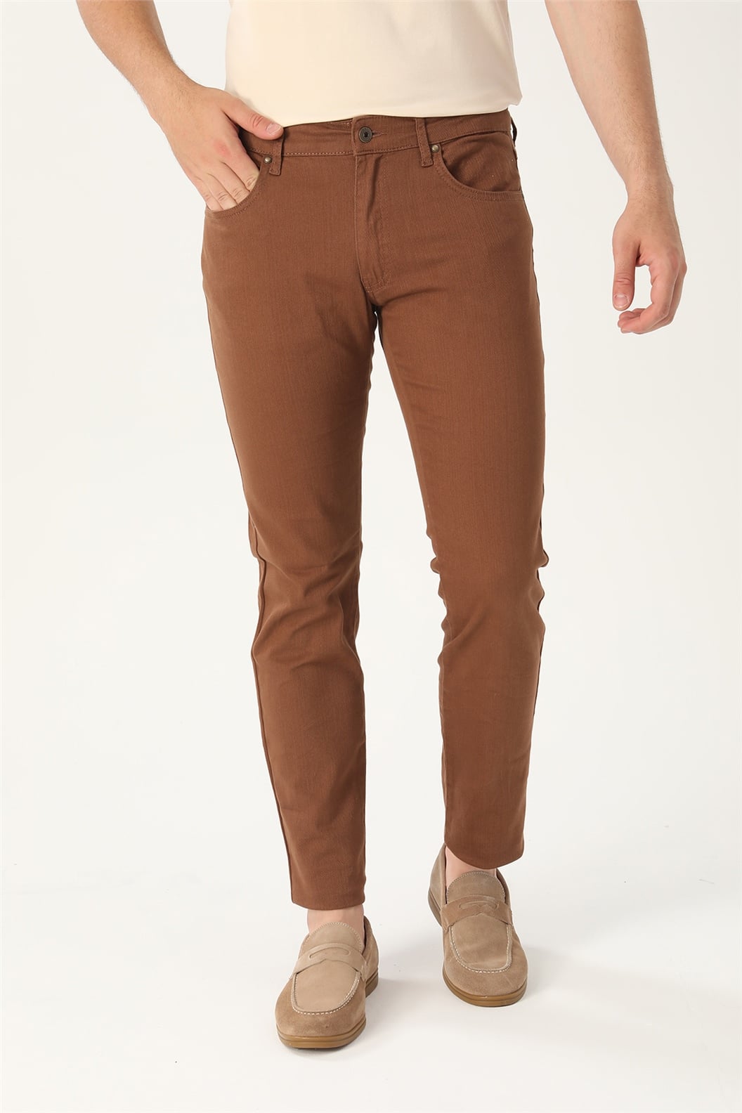Bakır Comfort Fit 5 Cep Pantolon