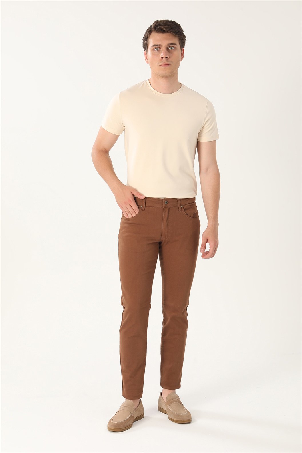 Bakır Comfort Fit 5 Cep Pantolon