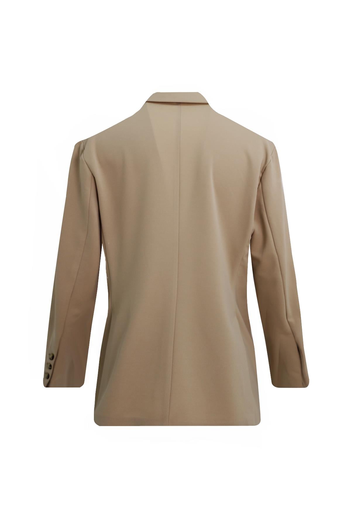 BEJ Comfort Fit 6 Drop Takım Elbise