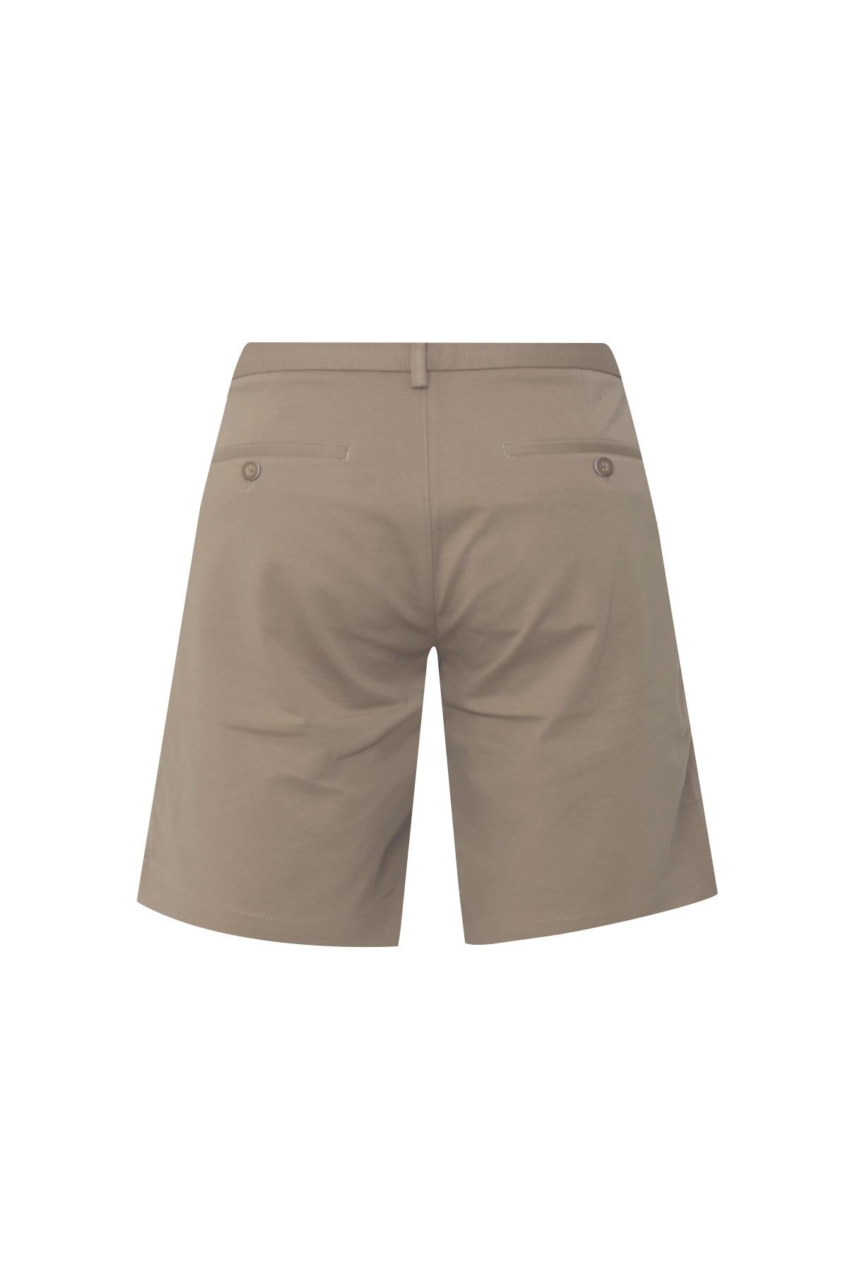 BEJ Comfort Fit Bermuda Şort