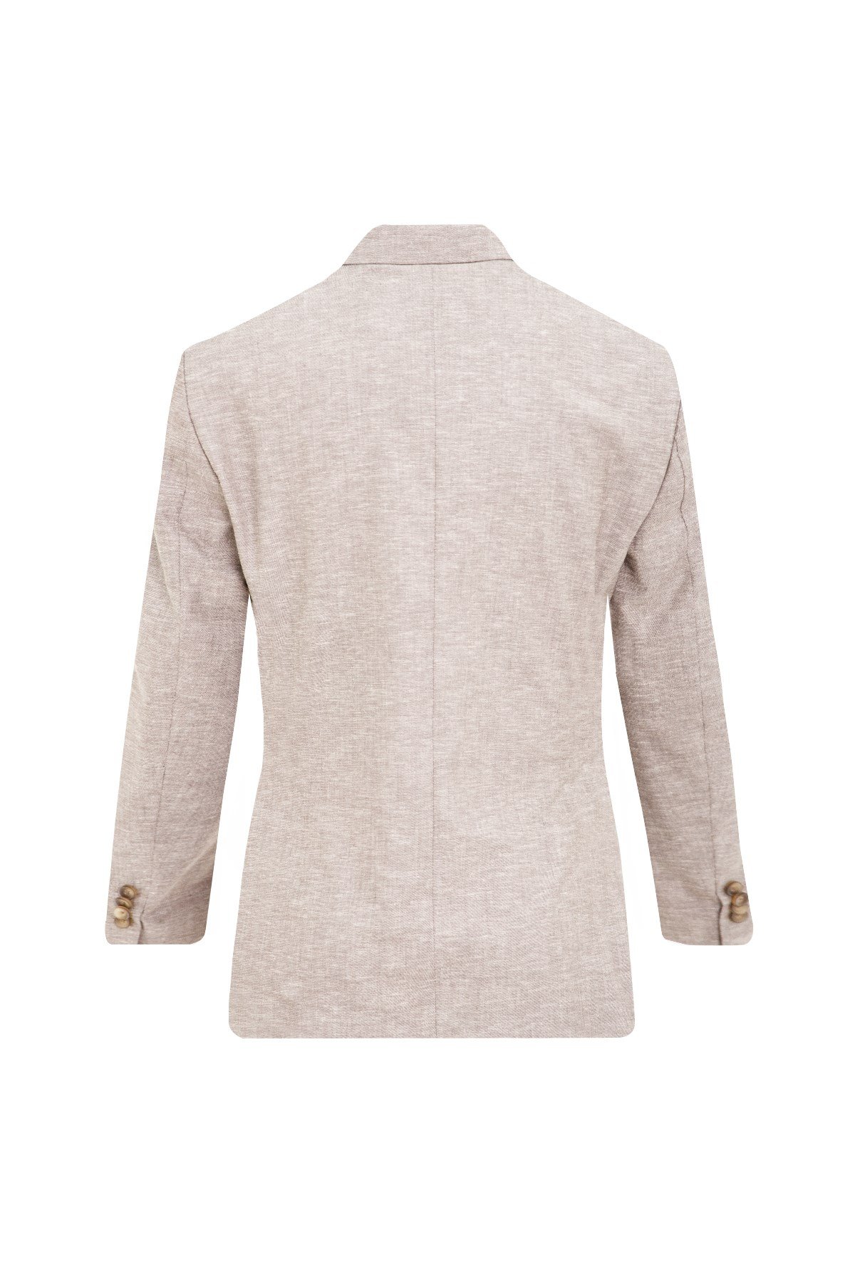 BEJ Comfort Fit Casual Keten Ceket