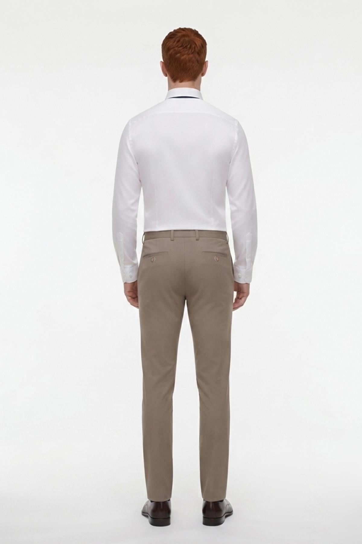 BEJ Comfort Fit Chino Pantolon