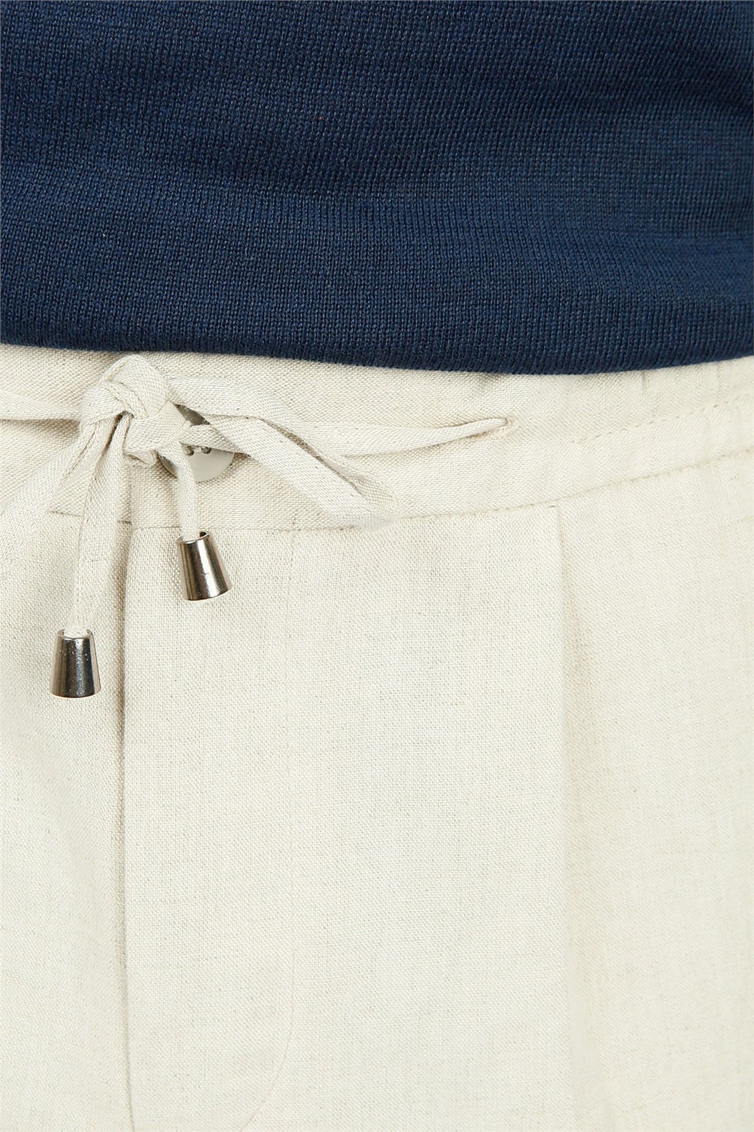 Bej Comfort Fit Jogger Pantolon