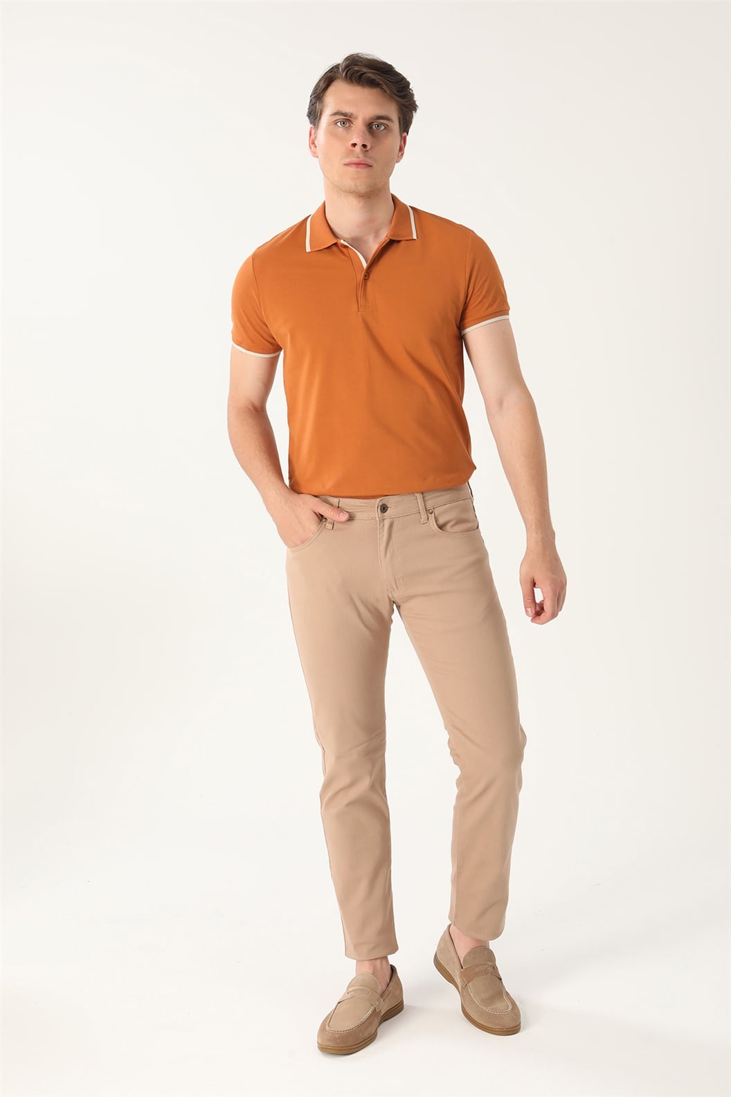 Camel Comfort Fit 5 Cep Pantolon