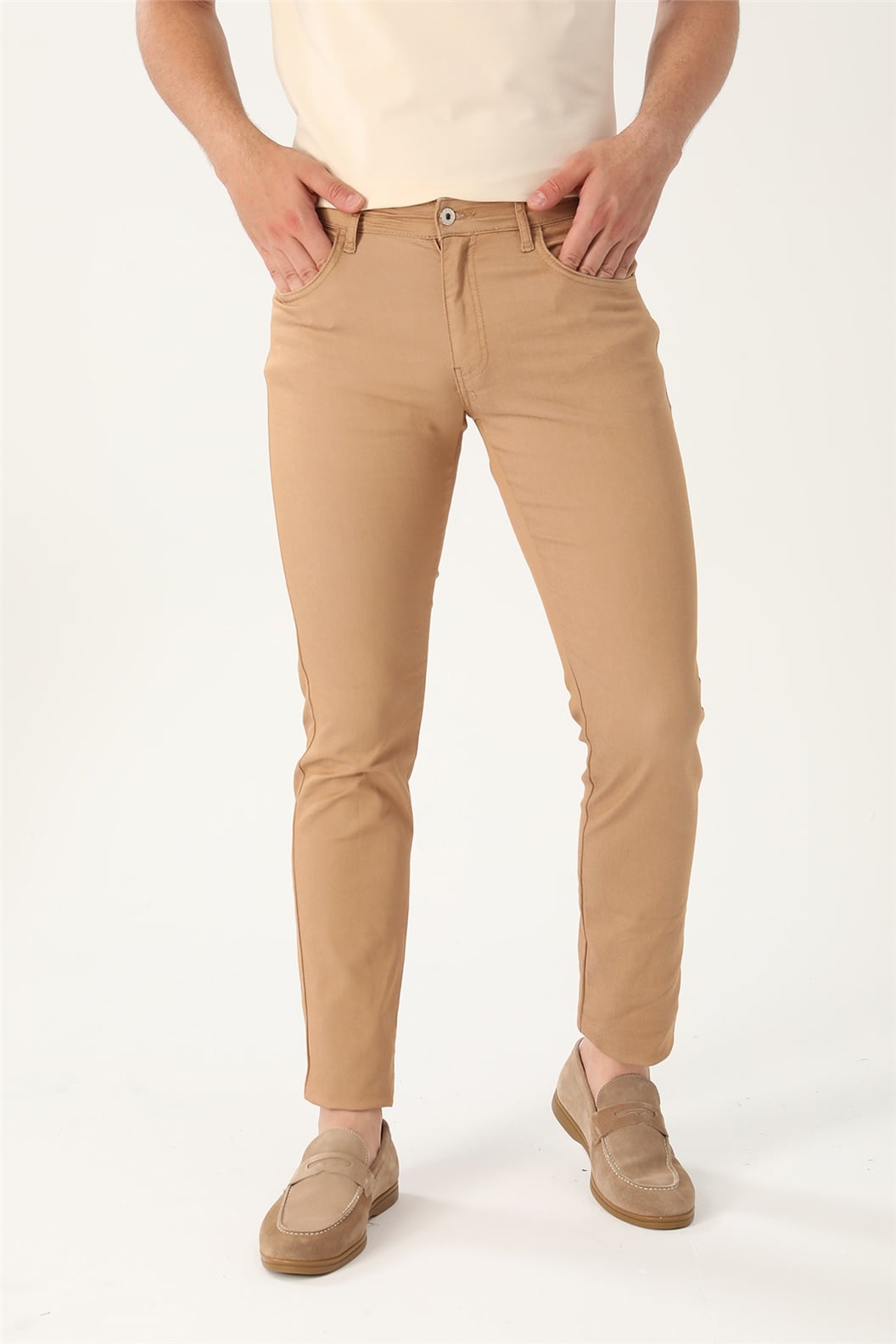 Camel Comfort Fit 5 Cep Pantolon