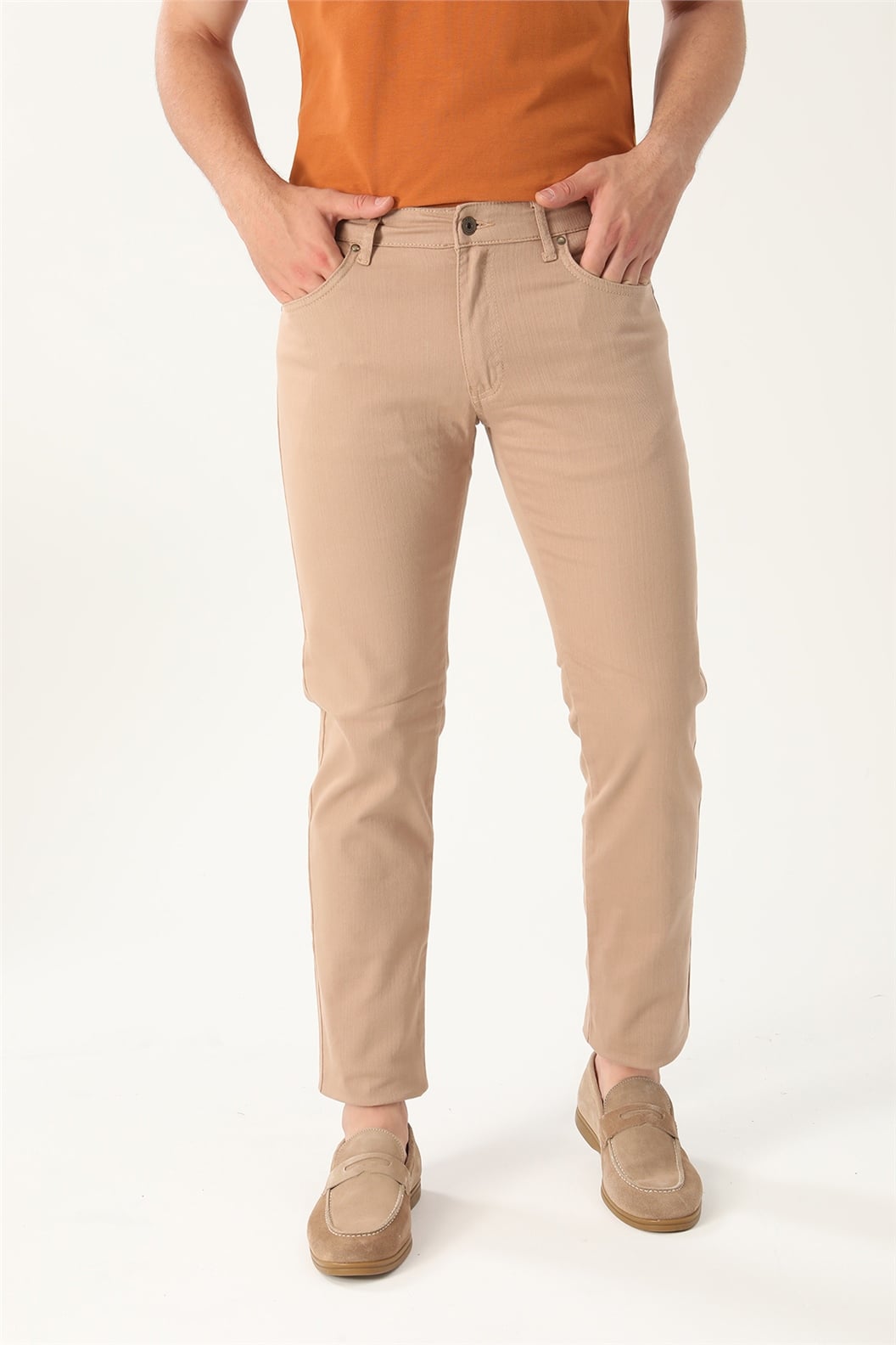 Camel Comfort Fit 5 Cep Pantolon