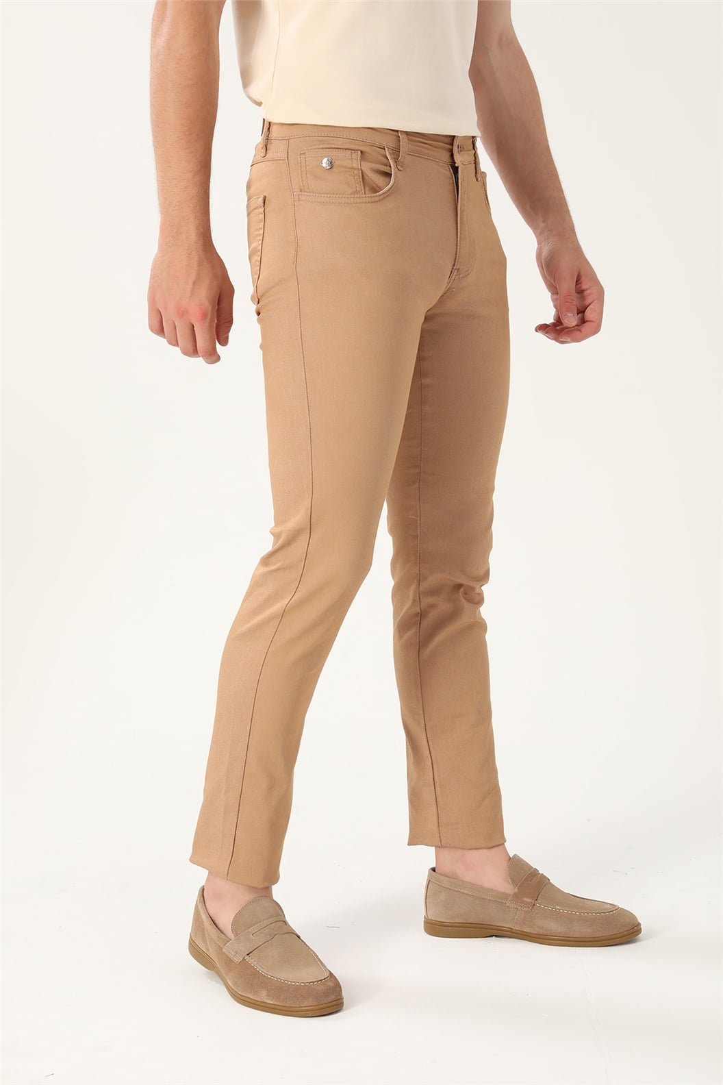 Camel Comfort Fit 5 Cep Pantolon