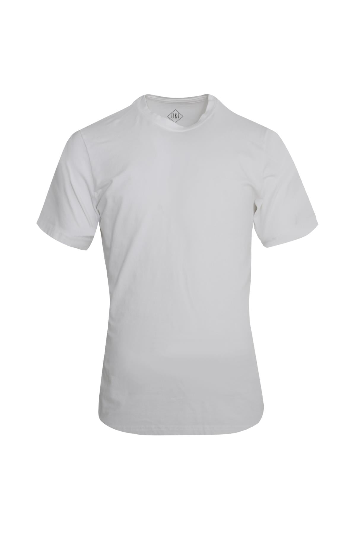 EKRU Comfort Fit Bisiklet Yaka T-Shirt