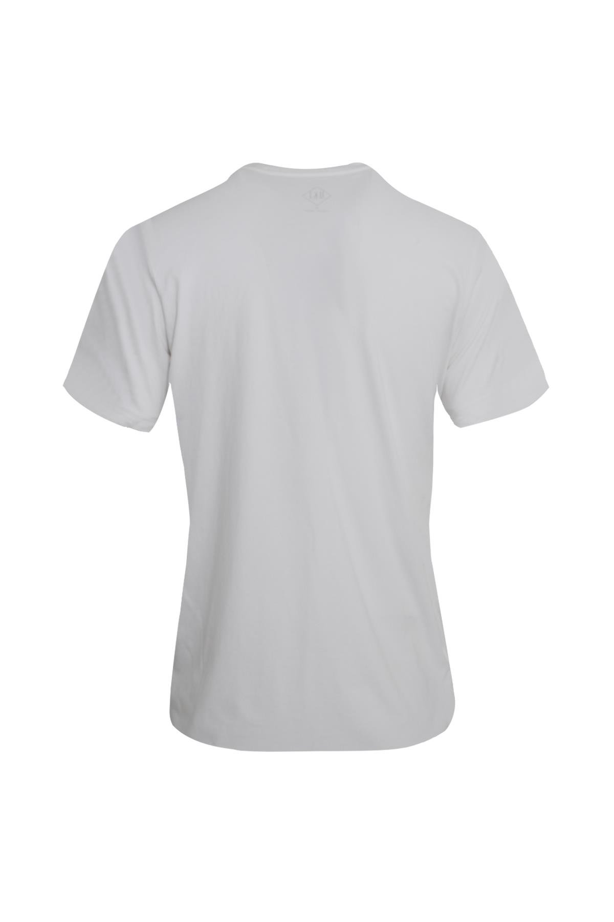 EKRU Comfort Fit Bisiklet Yaka T-Shirt