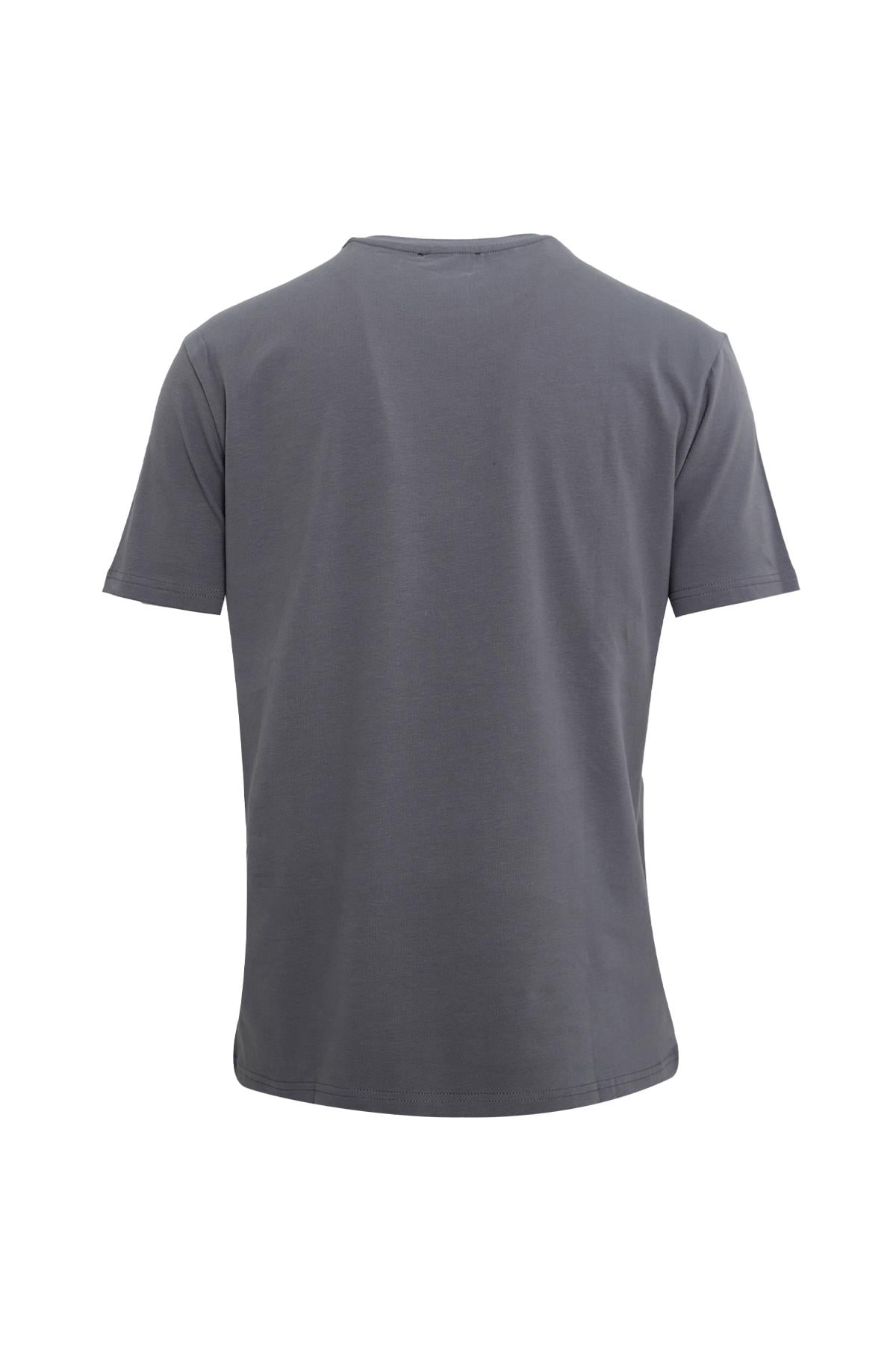 FÜME Comfort Fit Bisiklet Yaka Basic T-Shirt
