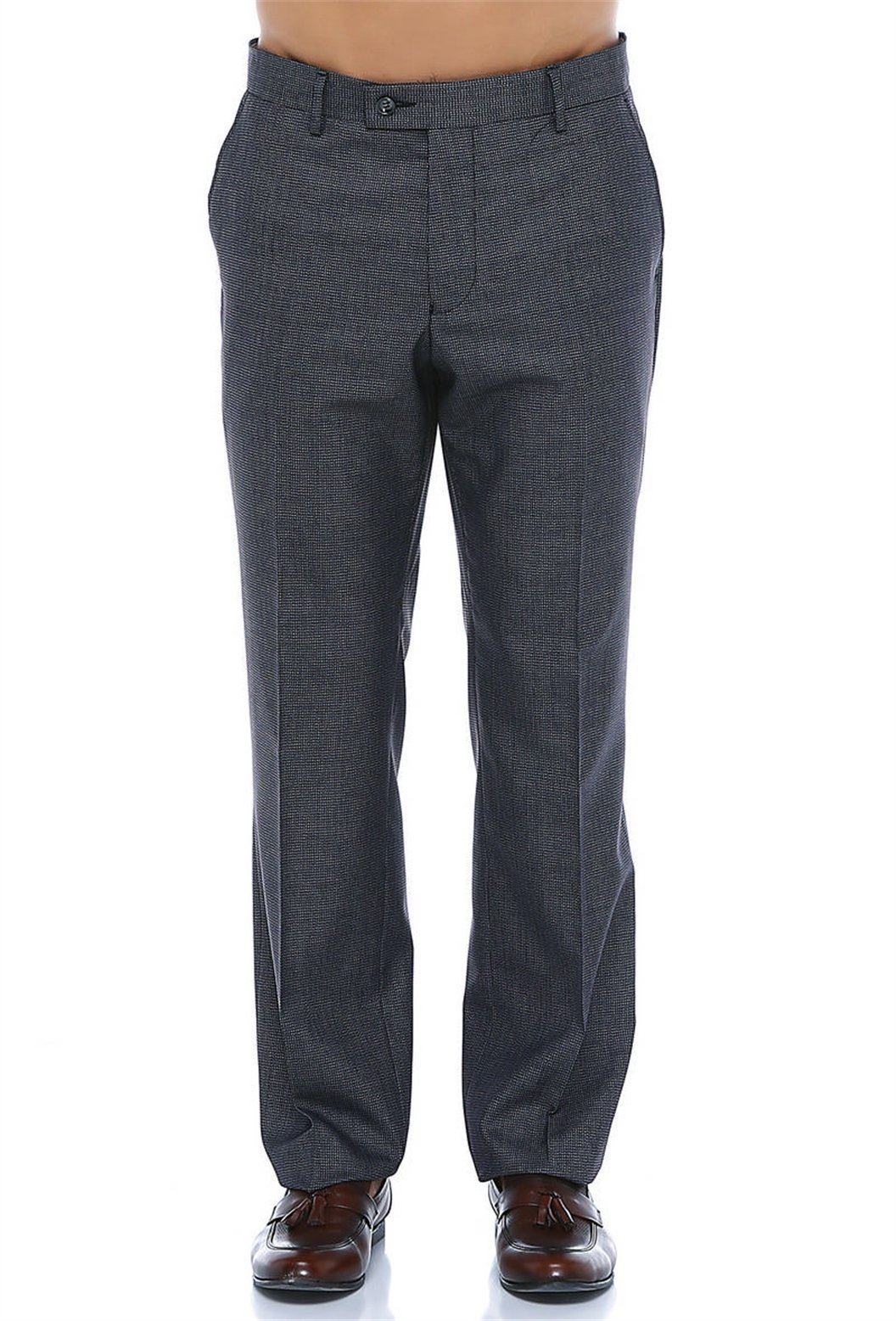 Füme Takım Elbise Regular Fit 4 Drop