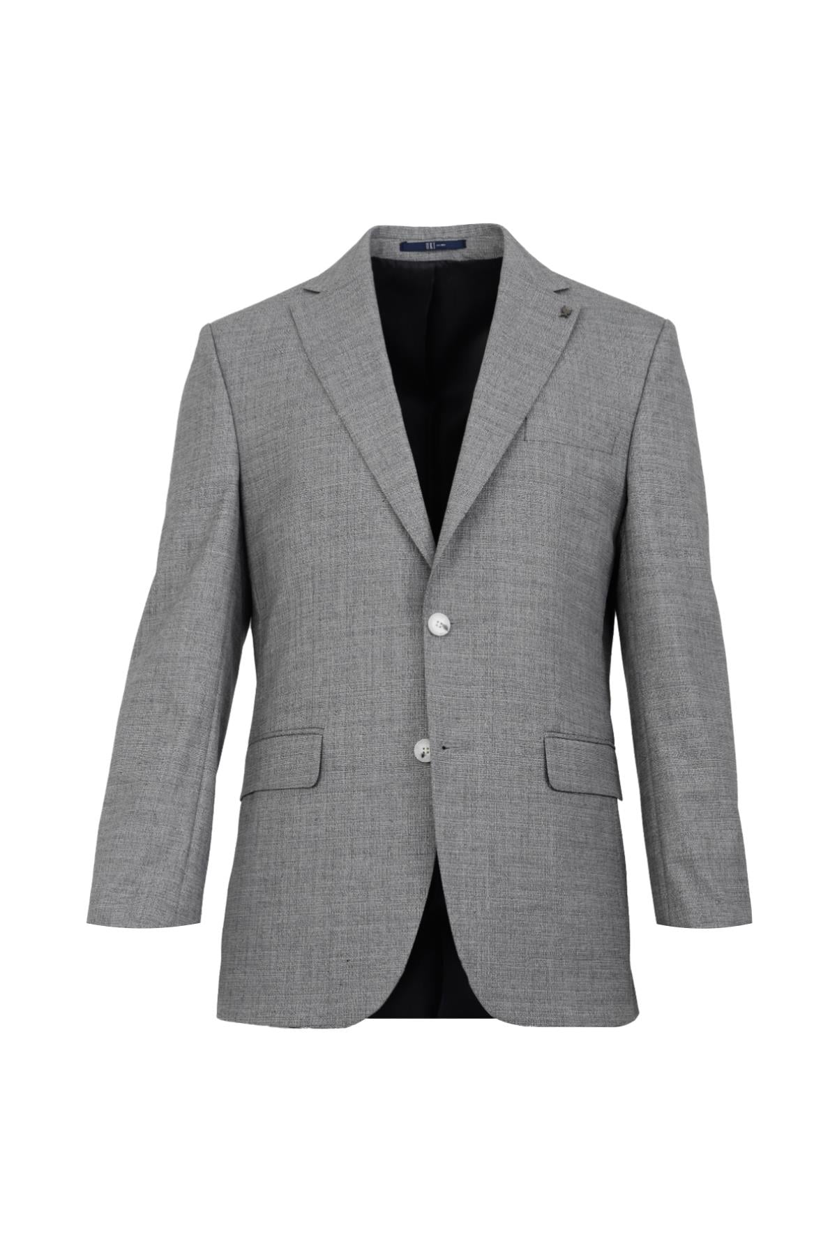 Gri Comfort Fit 6 Drop Takım Elbise