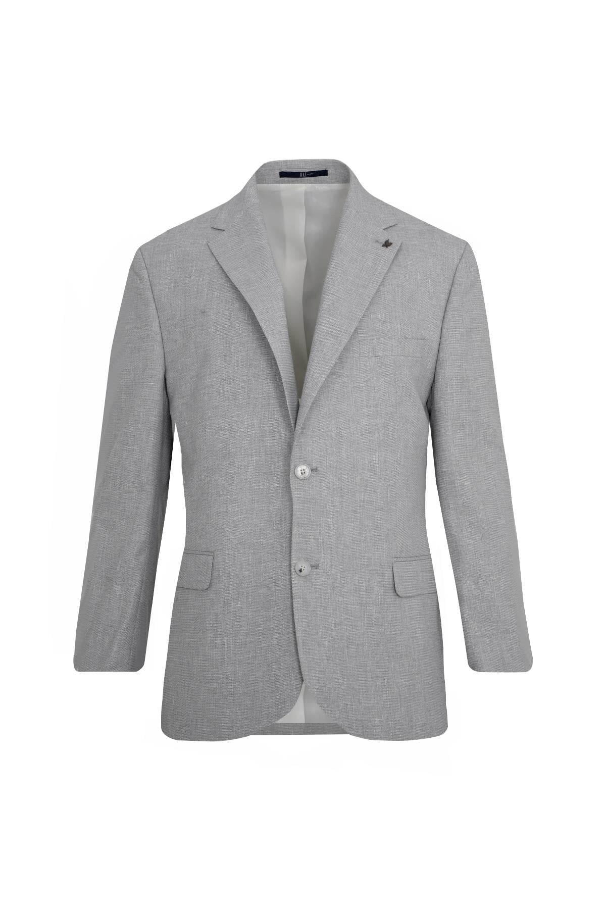 Gri Comfort Fit 6 Drop Takım Elbise