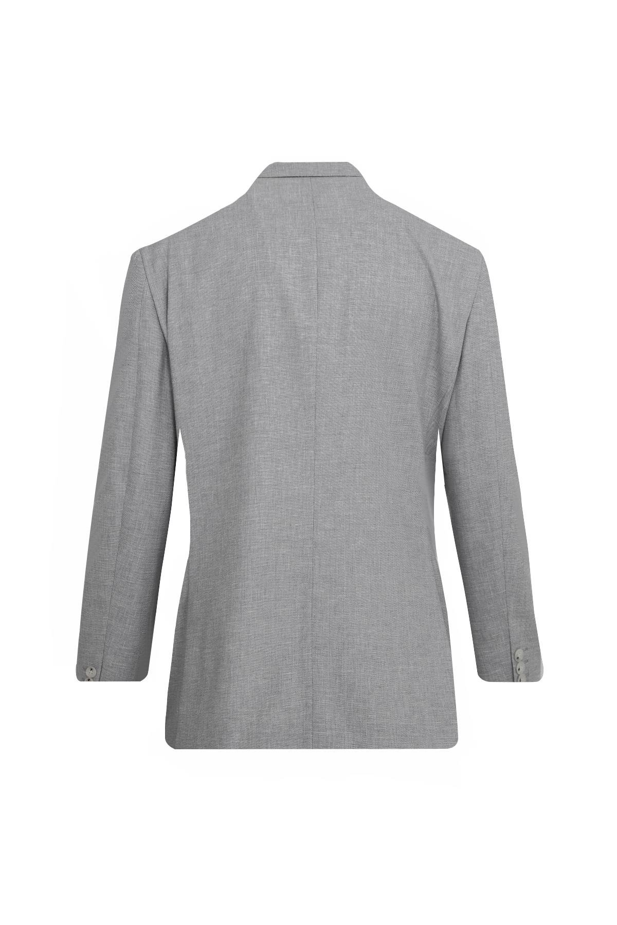 Gri Comfort Fit 6 Drop Takım Elbise