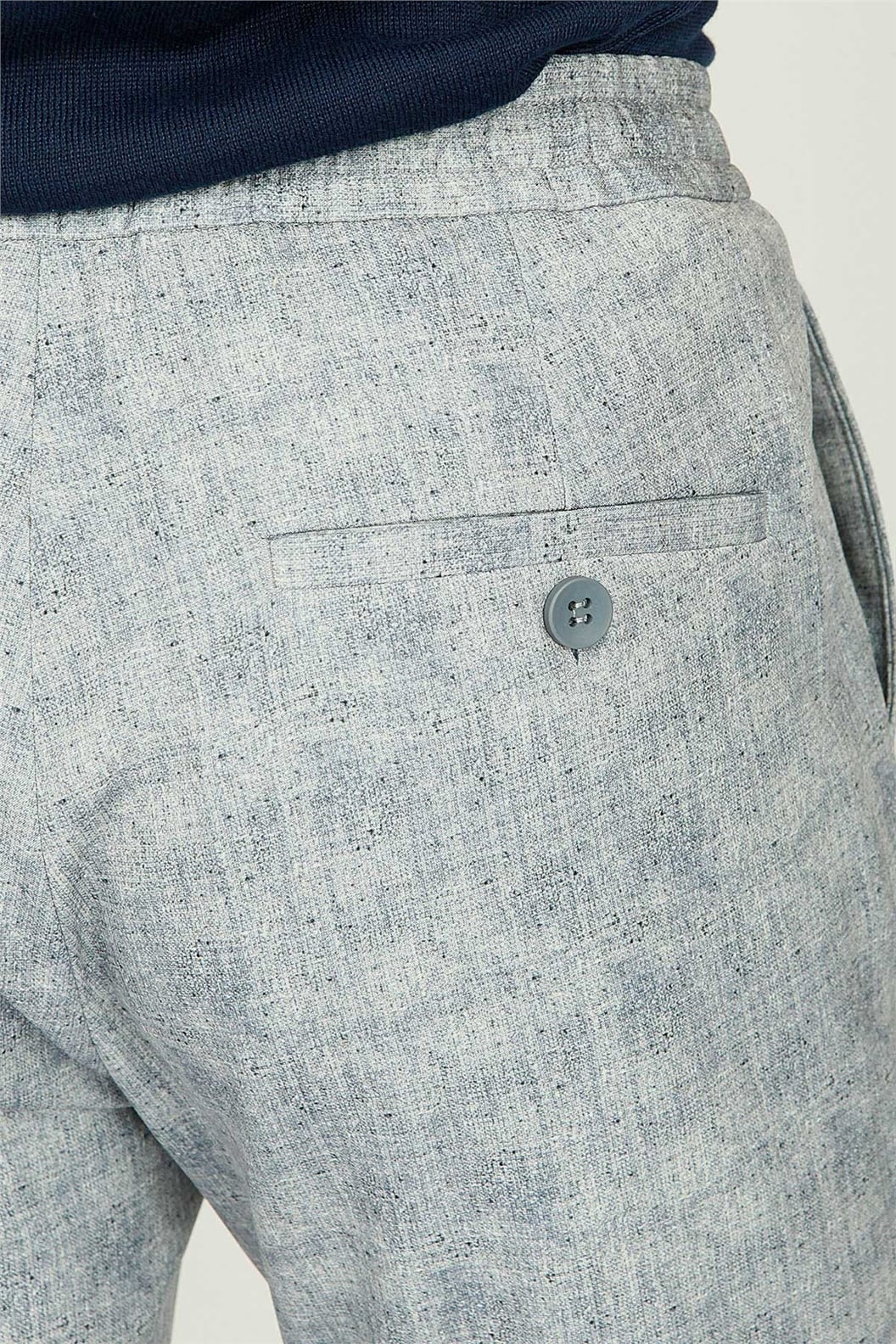 Gri Comfort Fit Jogger Pantolon