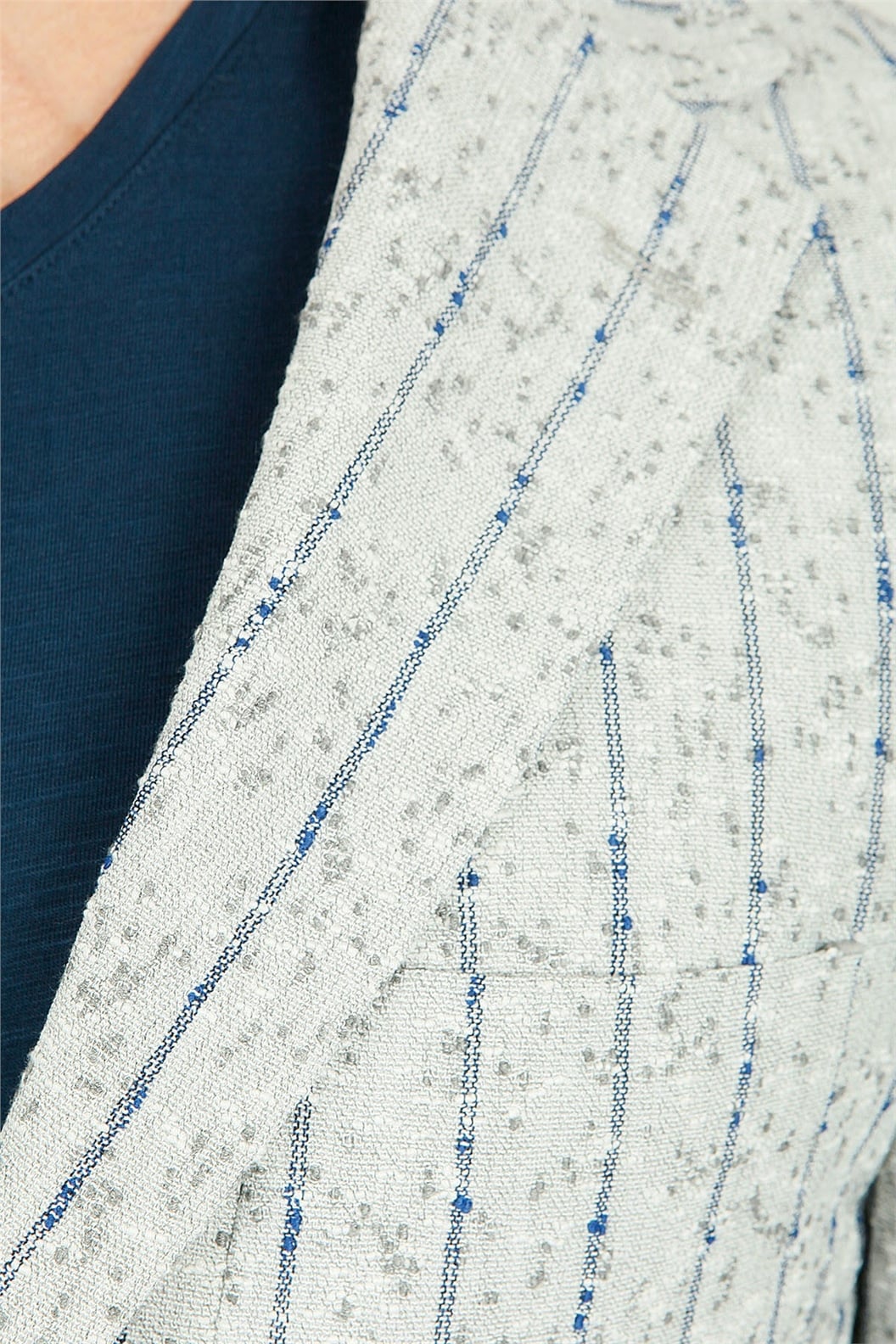 Gri Comfort Fit Soft 6 Drop Ceket