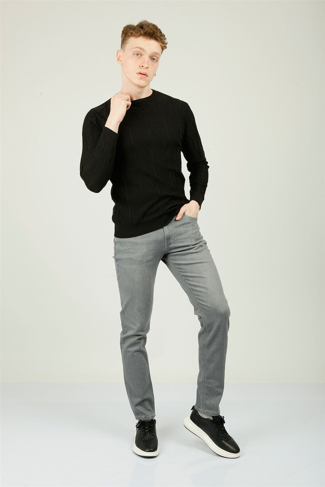 Gri Jean Pantolon