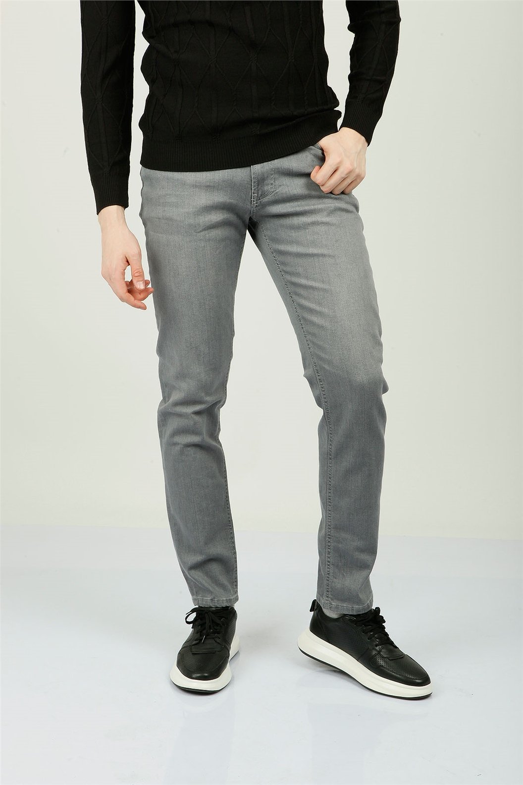 Gri Jean Pantolon