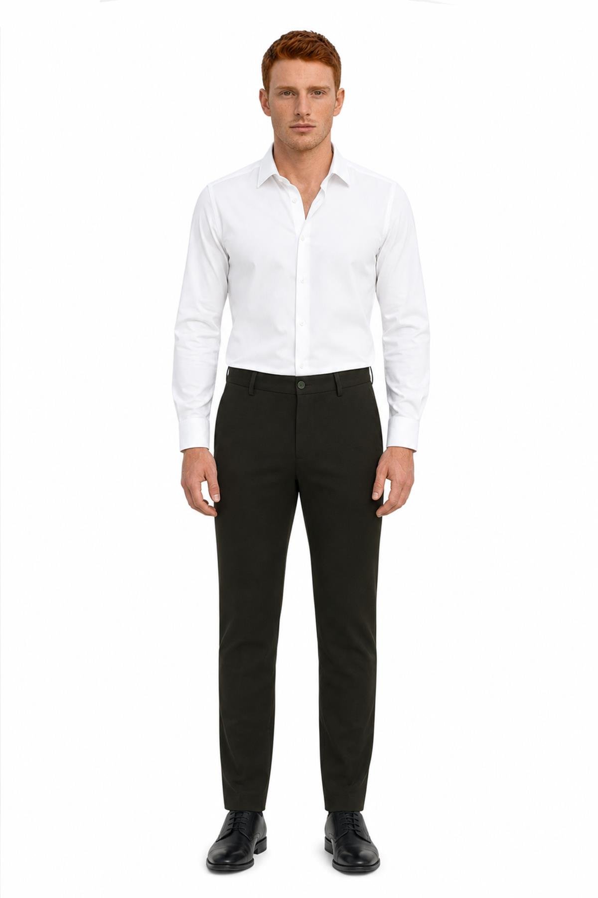 HAKİ Comfort Fit Chino Pantolon