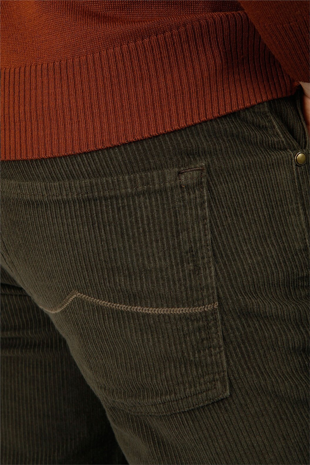 Haki Slim Fit 5 Cep Pantolon