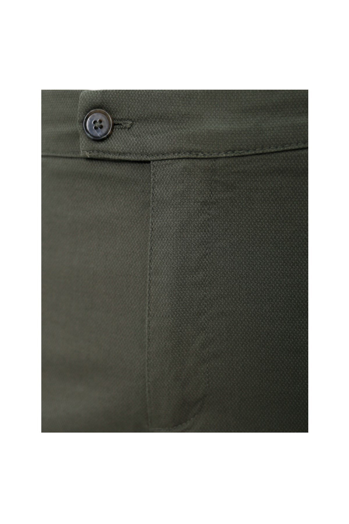 HAKİ Slim Fit Chino Pantolon