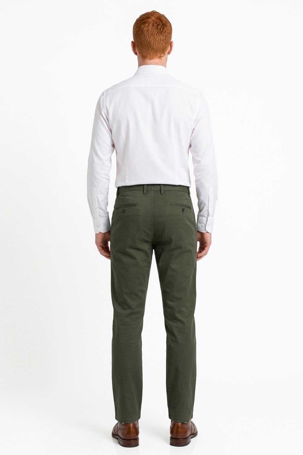 HAKİ Slim Fit Chino Pantolon