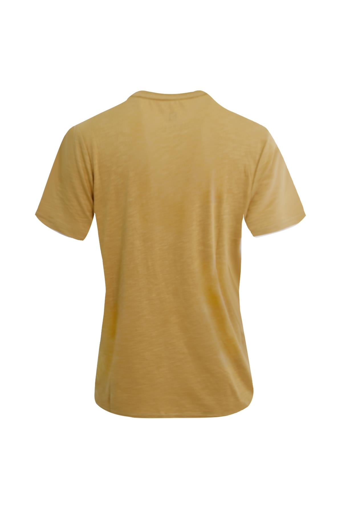 HARDAL Denim Marker Modal Bisiklet Yaka T-shirt