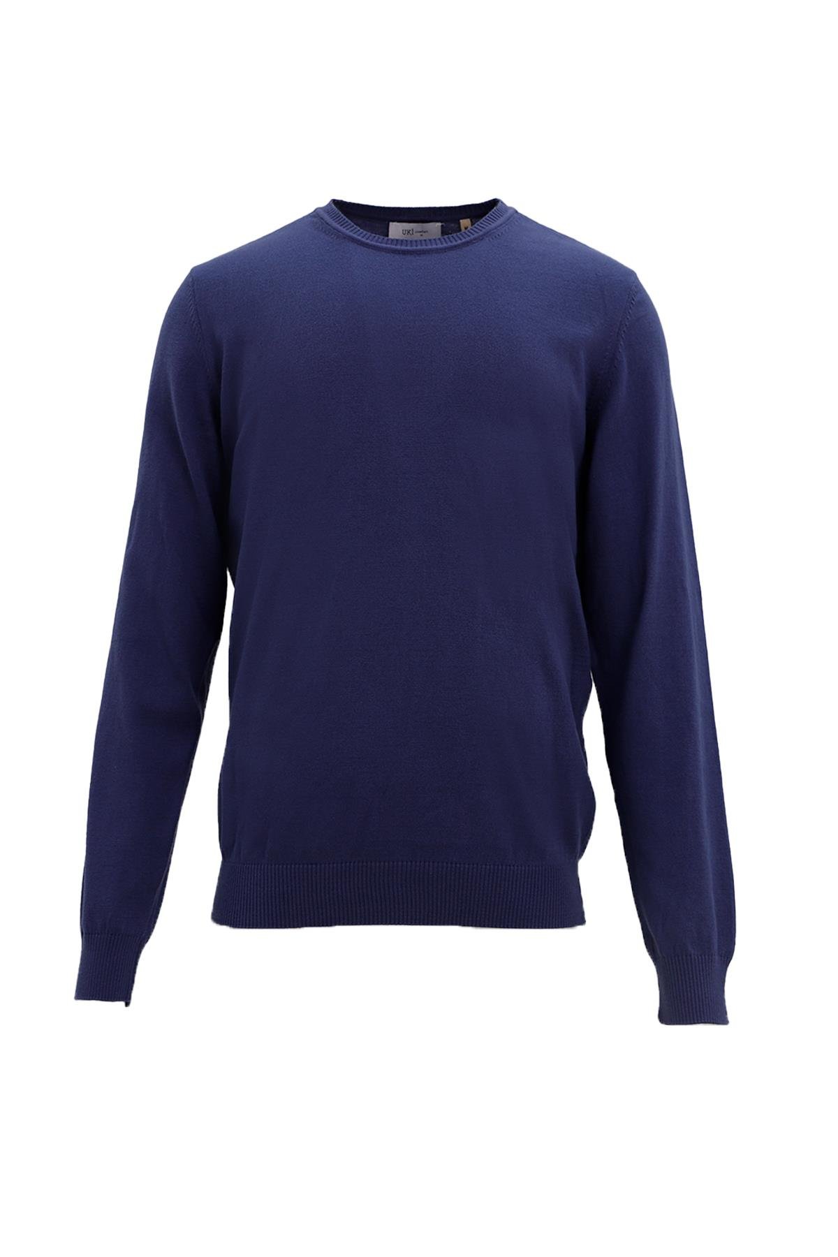 İNDİGO Bisiklet Yaka Triko Kazak