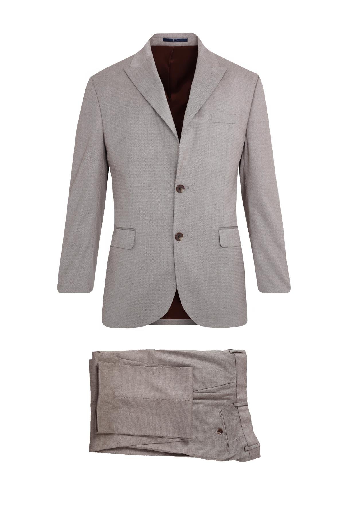 KAHVE Comfort Fit 6 Drop Takım Elbise