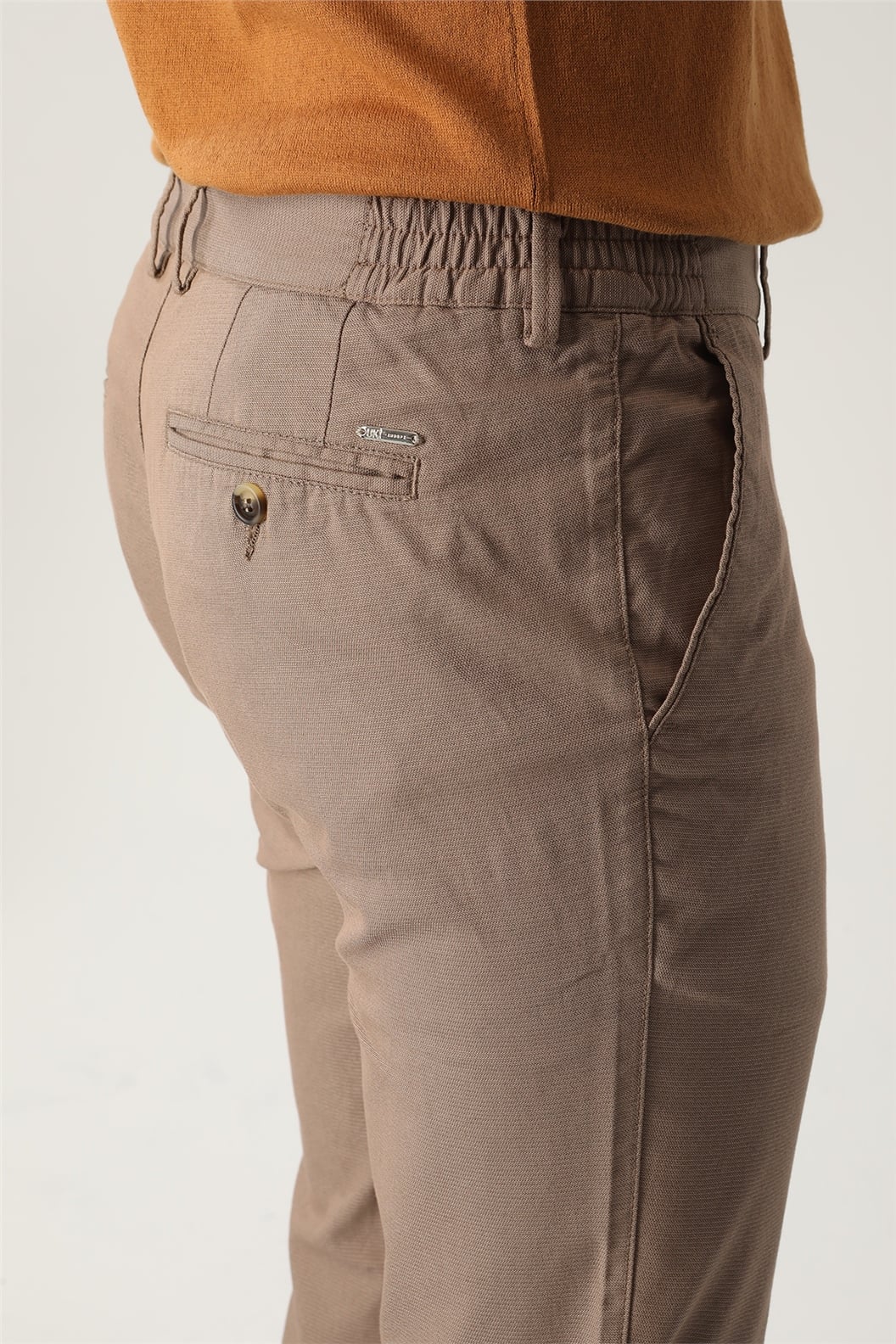 Kahve Comfort Fit Pantolon