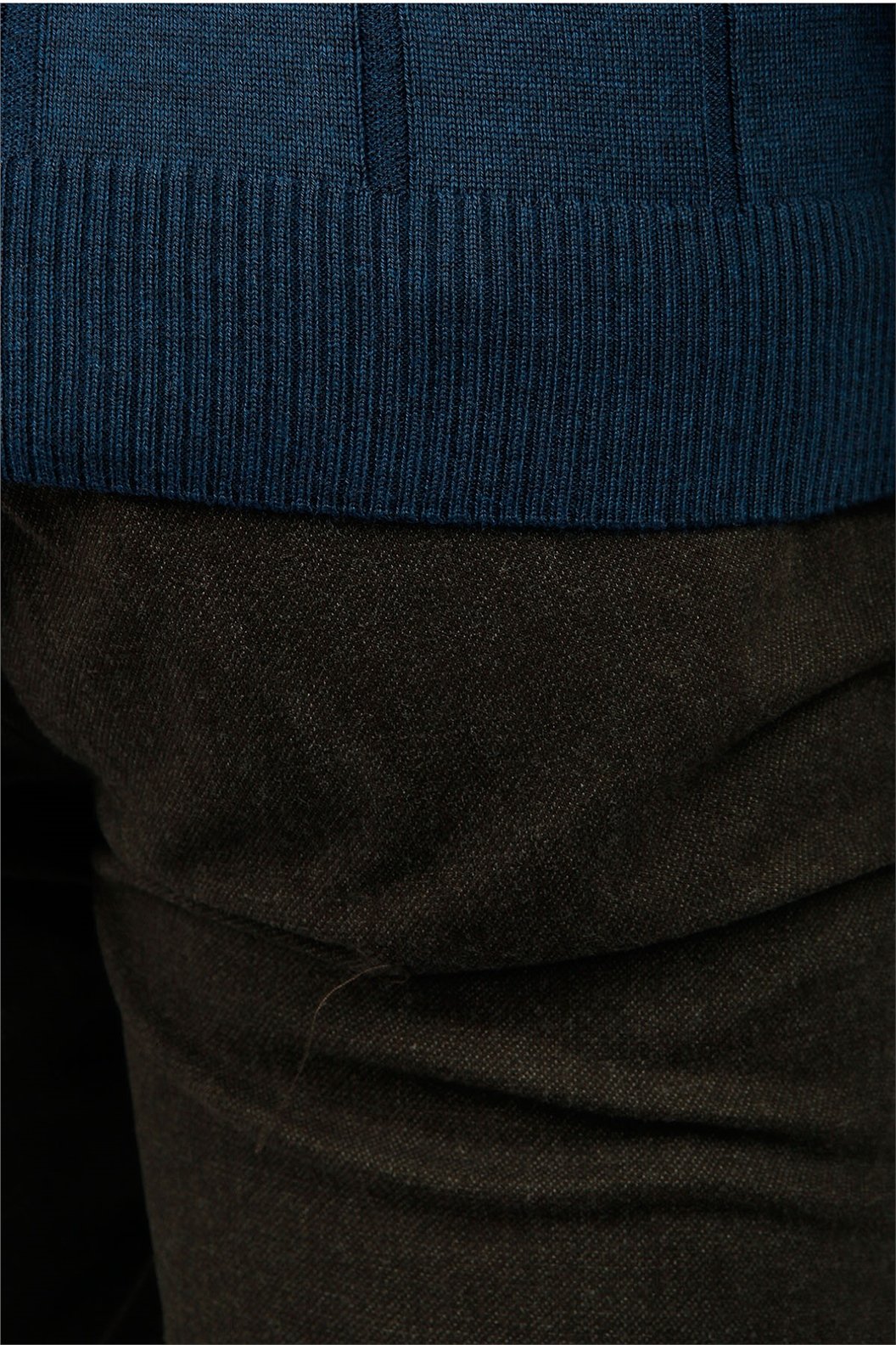 Kahve Slim Fit Lastikli Pantolon