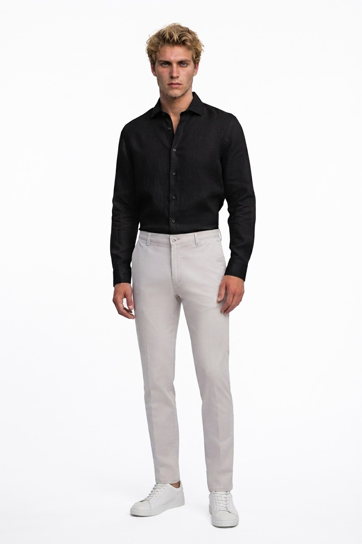 KEMİK Comfort Fit Chino Pantolon