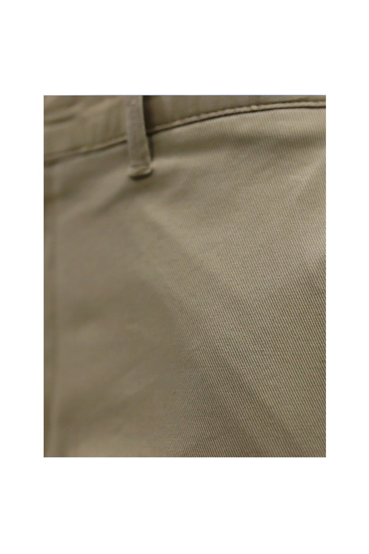 Koyu Bej Comfort Fit Chino Pantolon