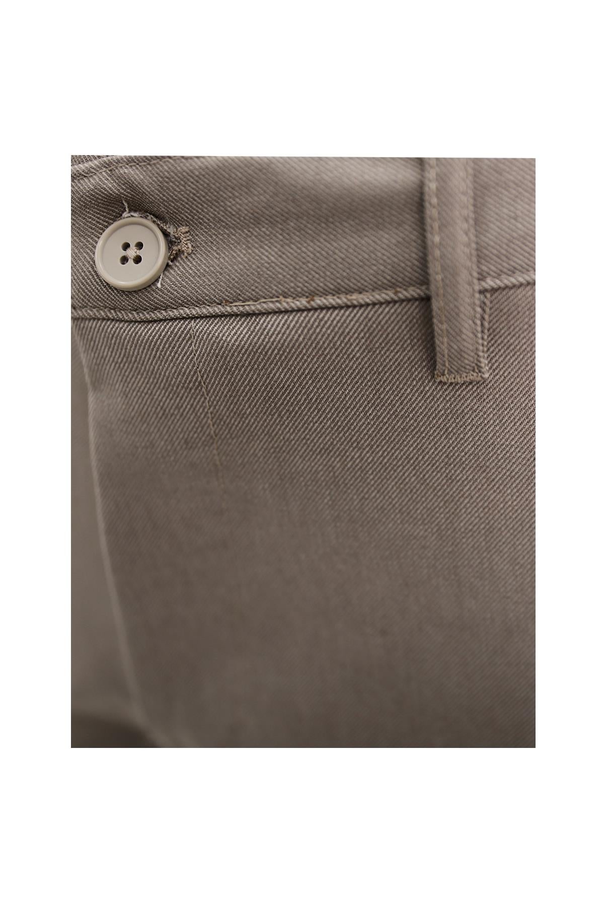 Koyu Bej Comfort Fit Jogger Pantolon
