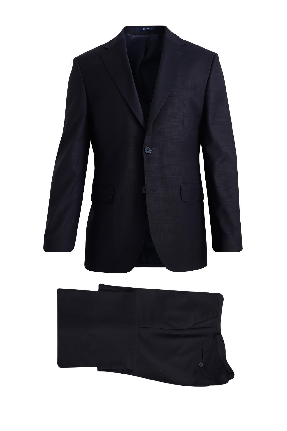 Koyu Lacivert Comfort Fit 6 Drop Takım Elbise