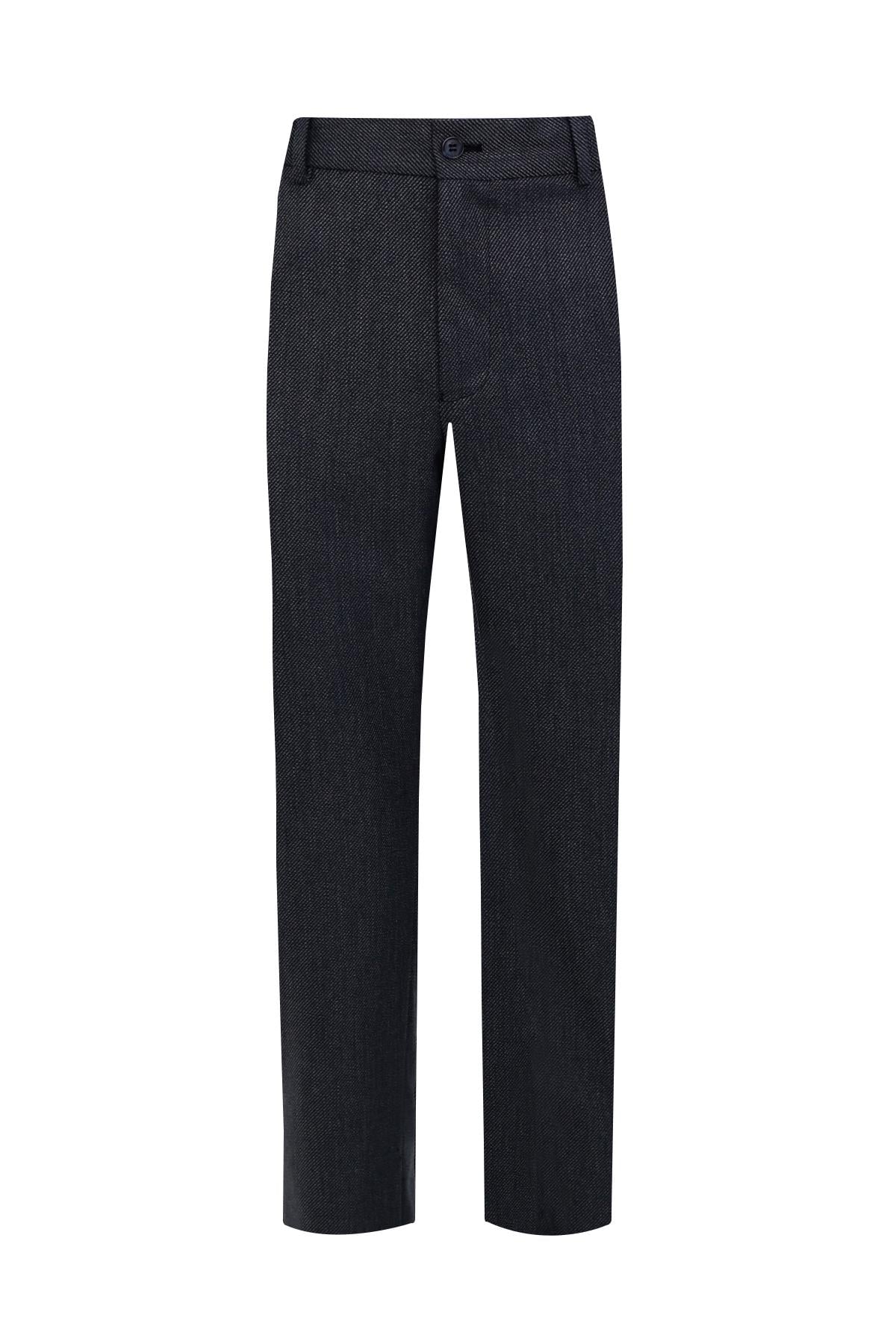 Koyu Lacivert Comfort Fit Jogger Pantolon