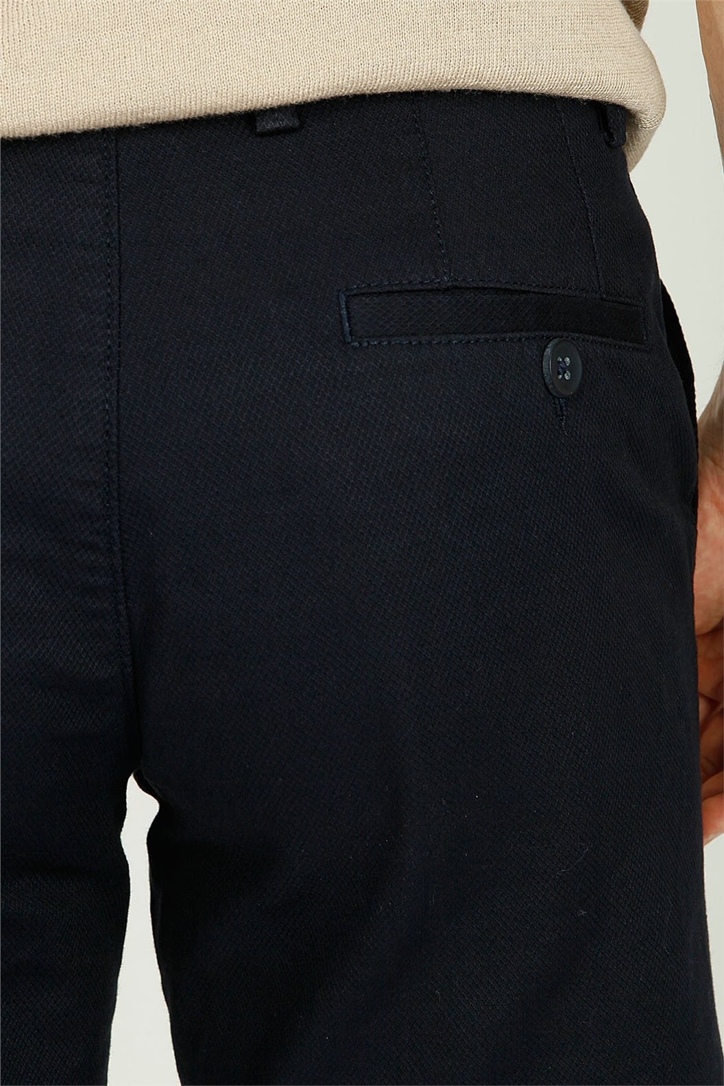 Koyu Lacivert Slim Fit  Deniz Şortu